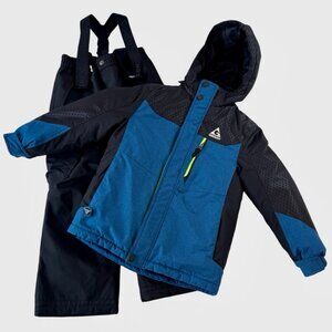 NWOT Gerry Stretch 3 in 1 Winter Jacket & Bibs, Size 7/8